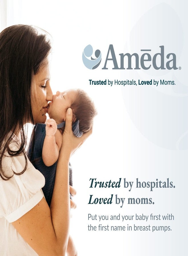 Ameda درع الحلمة القابل للغسل من أمدة للرضاعة الطبيعية، سيليكون مرن فائق النحافة، مقاس 24 مم - Image 5