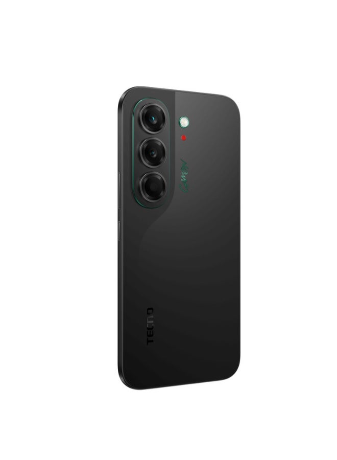 تكنو Camon Slim 5G (CN6) 8GB RAM 256GB Storage Matisse Black - KSA Version - Image 5