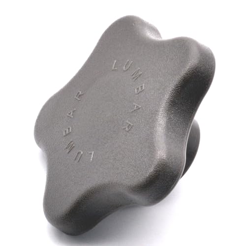 HAOTOM Front Seat Back Adjust Handle Lumbar Support Actuator Knob Compatible for Chevrolet Colorado 2004-2012 Trailblazer 2002-2009 SSR 2002-2009 GMC Canyon 2004-2012 Lumbar Seat Adjuster Knob Gray - Image 4