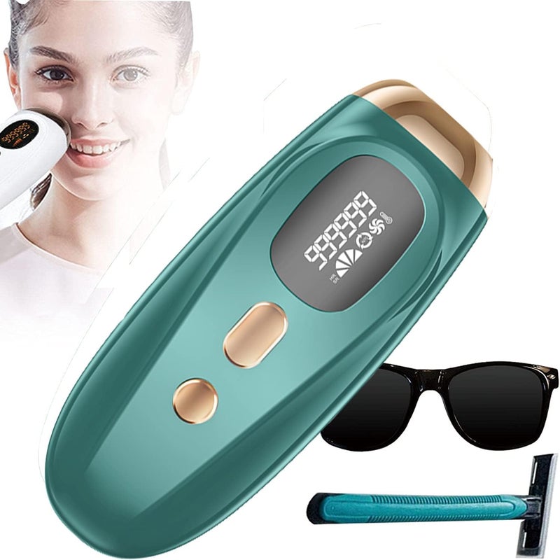 Mokshith IPL Hair Removal Device, Laser Hair Removal Device with 5 Energy Levels, 999,999 Flashes, IPL Laser Hair Removal Device for Women Men, Armpits Facial Legs Bikini (999,999 Flashes) - Image 1