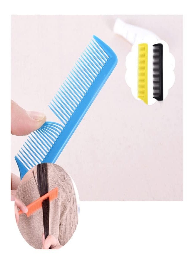 LooKat Salon Hair Comb, Hairdressing Barber Comb, Teasing Hair Comb for Women Men,Heat Resistant For Home 6 (Multicolor) - Image 4