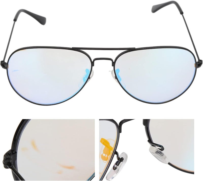 klarako Color Blind Glasses Red Green Color Blind Correcting Glasses Color Blue Light Blocking Glasses for Color Vision Disorder Color Weakness Color Blind Corrective Glasses Blind Glasses Color, Colorblind - Image 5