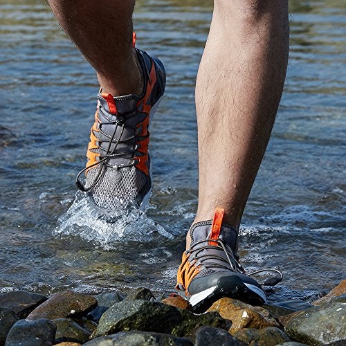 RAX Men's Quick Drying Slip-Resistent Aqua Water Hiking Shoes(8.5 US) - Image 4