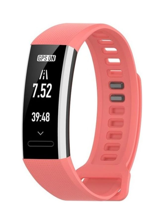 NIBEMINENT Sports Bracelet Silicone Strap For Huawei Band 2 Pro / ERS-B19 ERS-B29 Pink - Image 2