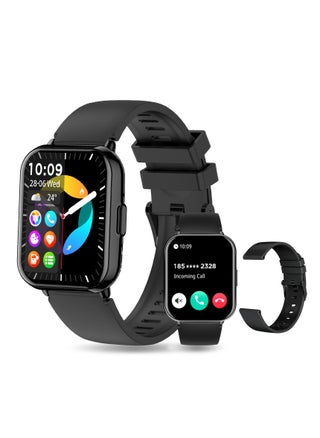 PEJE Smart Watch For Men,1.83" Display,Prayer Alerts,Arabic Support,Bluetooth Calls,1ATM Waterproof,Spo2/Hr/Sleep Tracking,123+ Sports Modes,7-Day Battery (280mah),Ios/Android. (Black) - pzsku/Z9AB0D35A1D131A6C96A1Z/45/1745913021/72ce0096-8610-4a29-a72c-c904c2dfa722