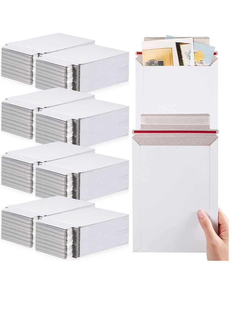 Generic - Mailer Photo Mailers Document Self Adhesive Lightweight Mailers Standard Envelope 250gsm White Shipping Envelopes Photography Mailers for Photos, Documents, CD 50Pcs, 16 * 25cm - Image 1