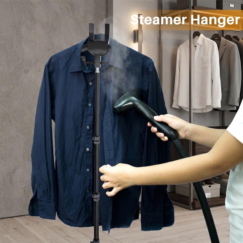 TONINT 2 Packs Adjustable Shirt Display Stand 34-66.8 Inches, T Shirt Display,Foldable Clothing Display Stand Mannequin Torso for Retail Vendors, Multi-Use Steamer Rack Stand for Clothes Garment - Image 4