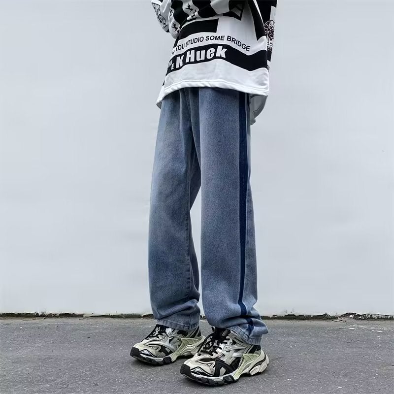 Unisex Casual Daily Denim Jeans - Image 2