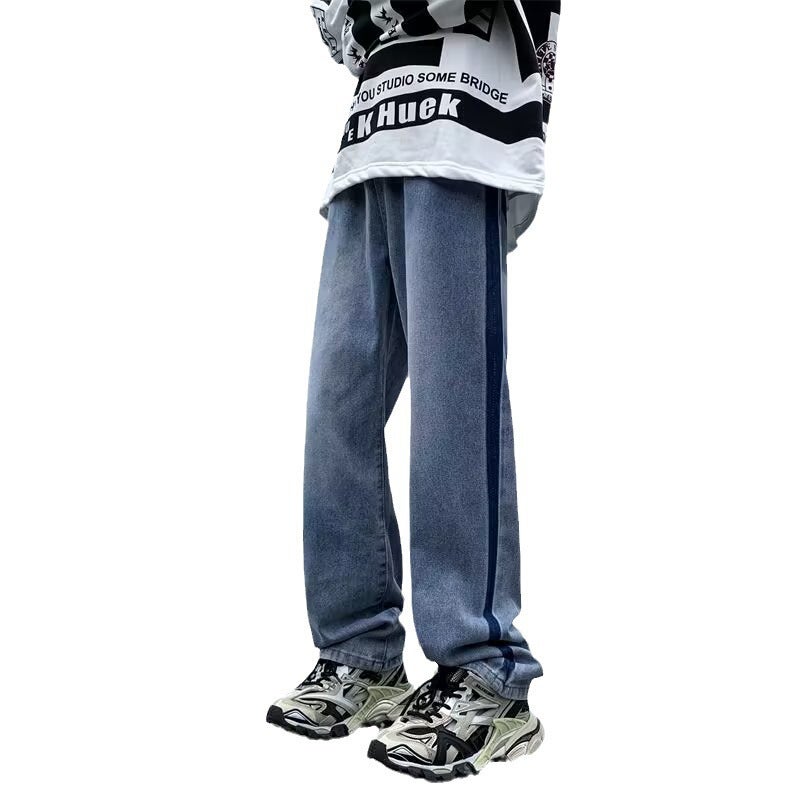 Unisex Casual Daily Denim Jeans - Image 4