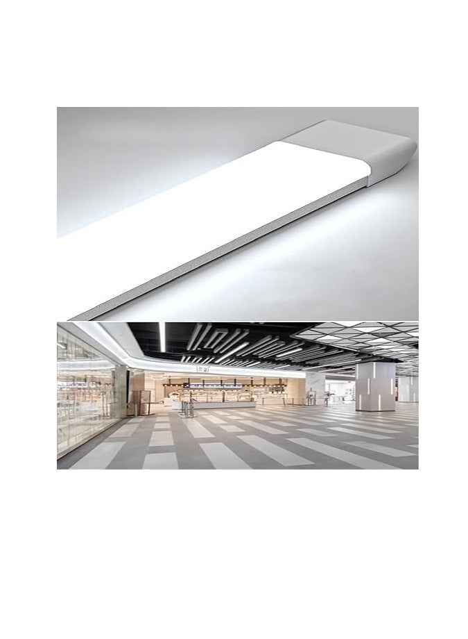 ESNCO ضوء LED 4 قدم مضاد للغبار 70 واط (عبوة من 2) لون أبيض 6500 كيلفن سهل التركيب على السقف أو الجدار، للمنزل، تحت الخزائن، إضاءة المرآب، المراكز التجارية، الممرات، المستشفيات، المكاتب وغيرها - Image 1