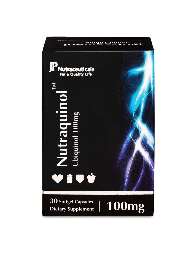 JP Neutraceuticals Nutraquinol Co-Q10 100 mg 30 Tablets  - Image 1