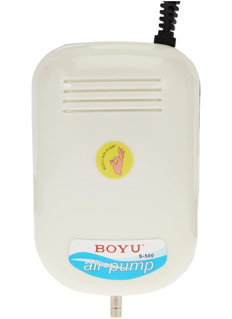 بويو - مضخة هواء Boyu S-500 لأحواض الأسماك وأحواض السمك - Image 1