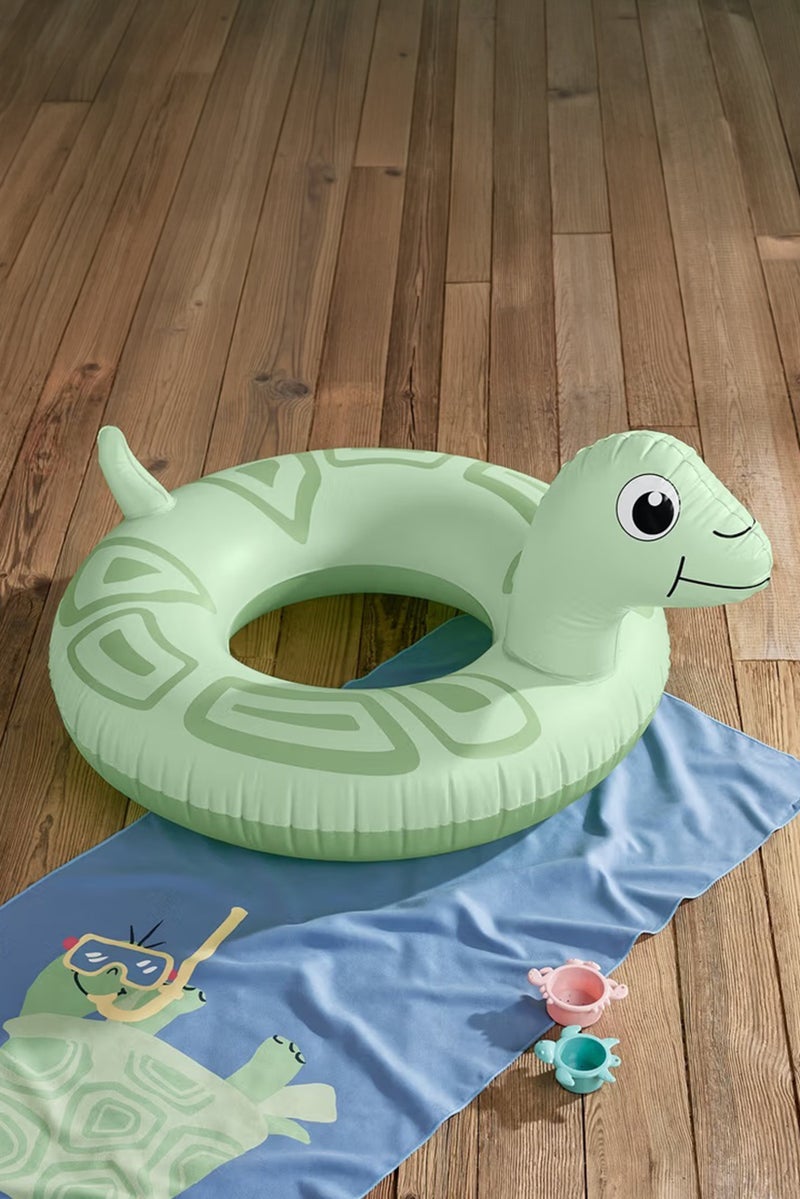 Tchibo Turtle Swimming Ring, Green - Image 1
