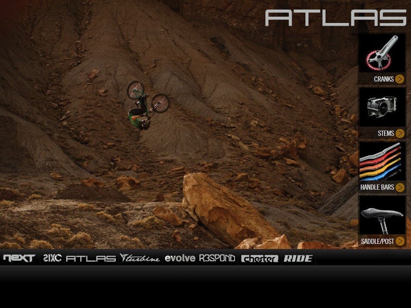 RaceFace مقود دراجة جبلية من ريس فيس أطلس، وحش أخضر، 1.25 بوصة - Image 4