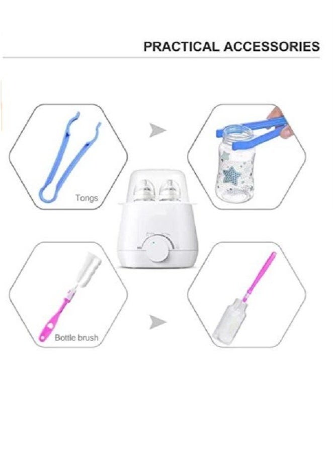 Real Bubee Electric BPA Free Warmer Baby Feeding Double Multifunctional Baby Food Heater Steam Sterilizer - Image 5