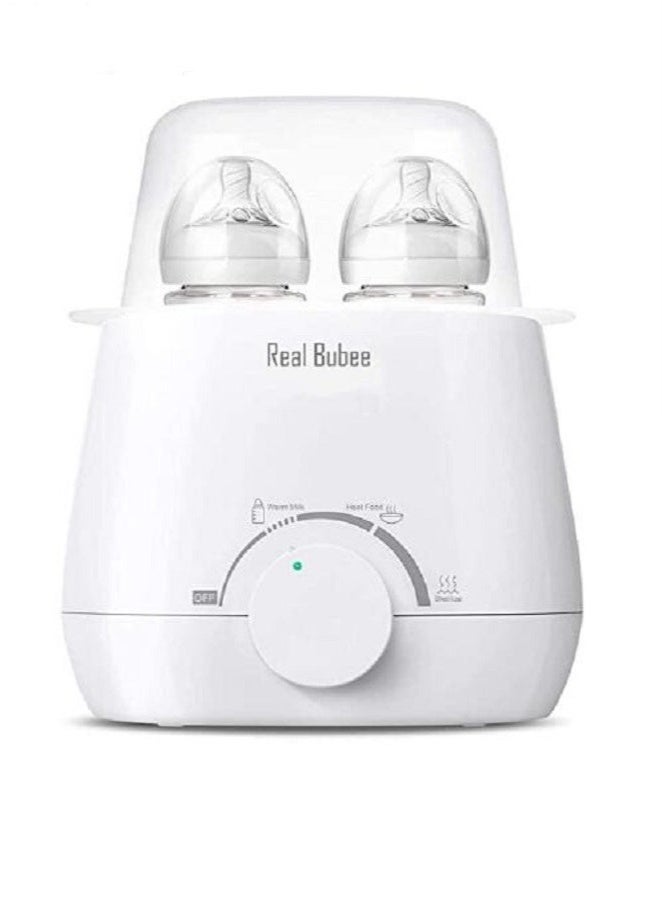 Real Bubee Electric BPA Free Warmer Baby Feeding Double Multifunctional Baby Food Heater Steam Sterilizer - Image 1