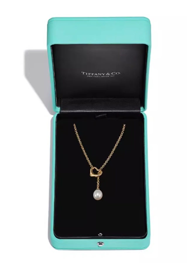 Tiffany & Co. Tiffany Elsa Peretti® Open Heart Lariat Necklace - Image 5