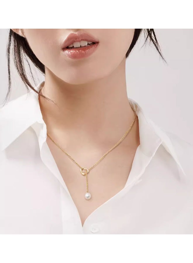 Tiffany & Co. Tiffany Elsa Peretti® Open Heart Lariat Necklace - Image 2