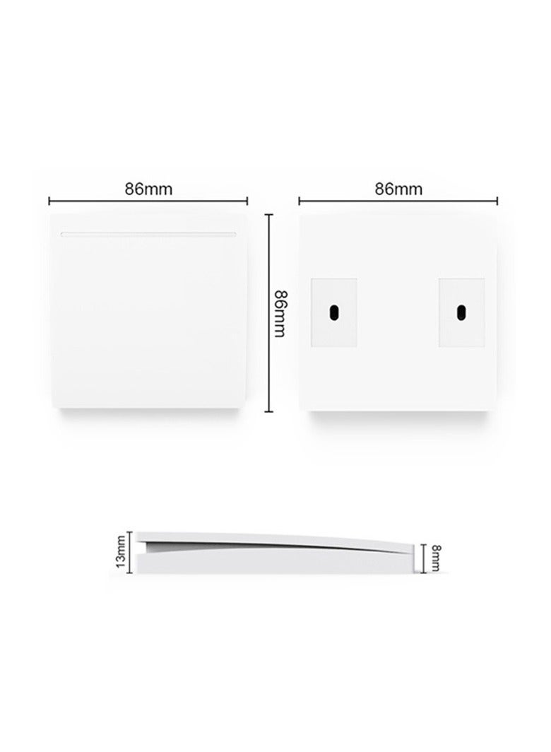 Diese Wall Panel Remote Control Switch 433MHz 12V 10A Relay ReceiverFor Bedroom Ceiling Light Lamp Bulb - Image 3