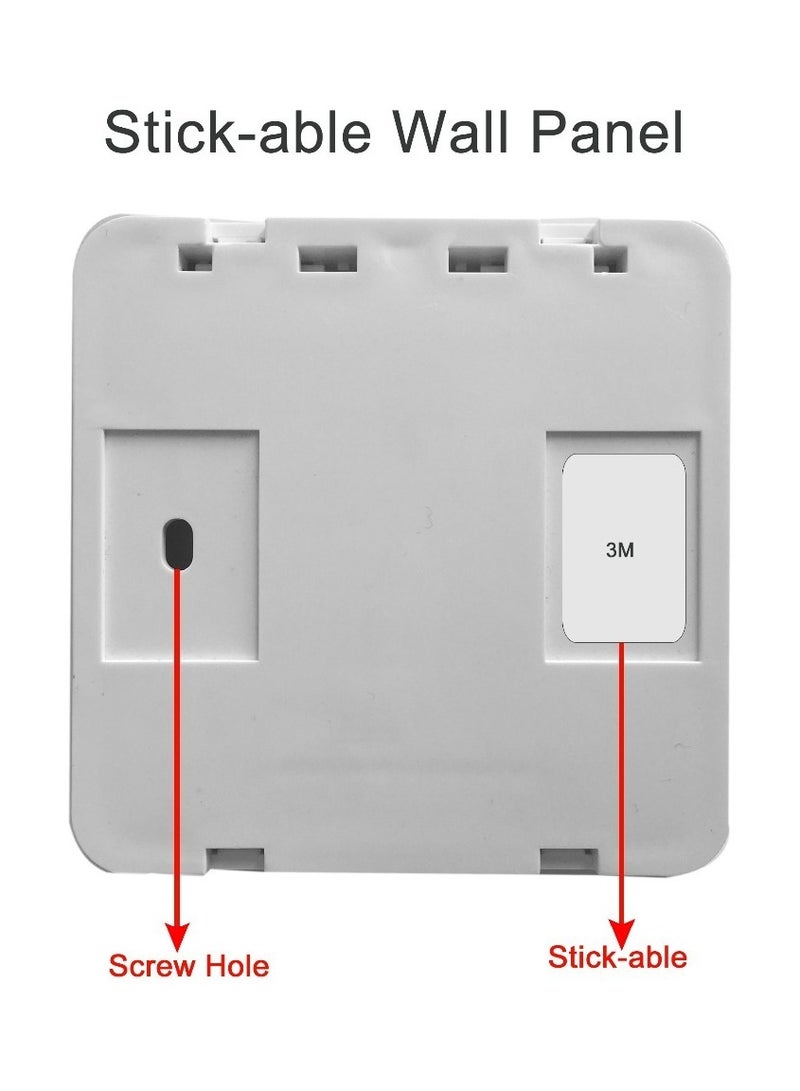 Diese Wall Panel Remote Control Switch 433MHz 12V 10A Relay ReceiverFor Bedroom Ceiling Light Lamp Bulb - Image 5