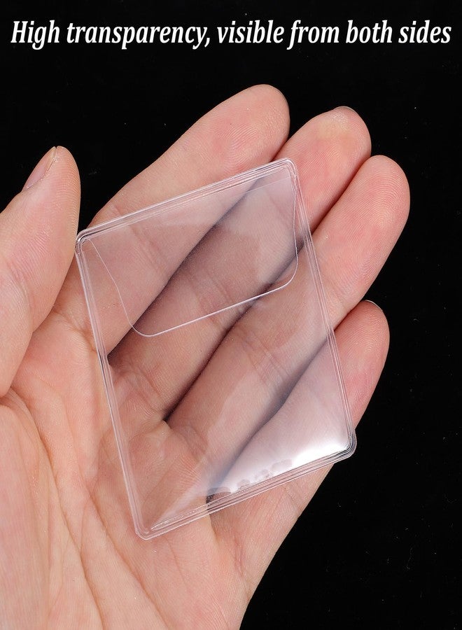 Zyghjort 50PCS Single Plastic Coin Sleeves for Collectors, 2.1 X 2.1 Inches Clear Coin Collector Protectors Individual PVC Sleeves Holders Small Coins Pouch for Jewelry Storage Currency Collectors - Image 4