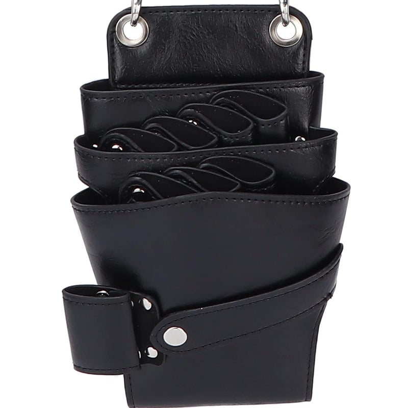 klarako Scissor Holster Pouch, Hairdressing Barber Tools Scissors Waist Belt Bag Holder Cases with Waist Shoulder Belt for Salon - Image 1