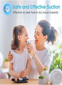 Osowake Electric Nasal Aspirator for Toddler with 5 Levels, Automatic Baby Nose Sucker with 3 Tips, Self-Cleaning, Music and Light Function  - Image 4