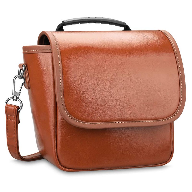 Fintie Camera Bag Compatible with Polaroid Now+ Generation 3/2/1 I-Type, Polaroid Now Gen 3rd/2nd/1st, OneStep 2 VF, I-2 Instant Film Camera Travel Shoulder Case with Adjustable Strap Accessories - Image 1