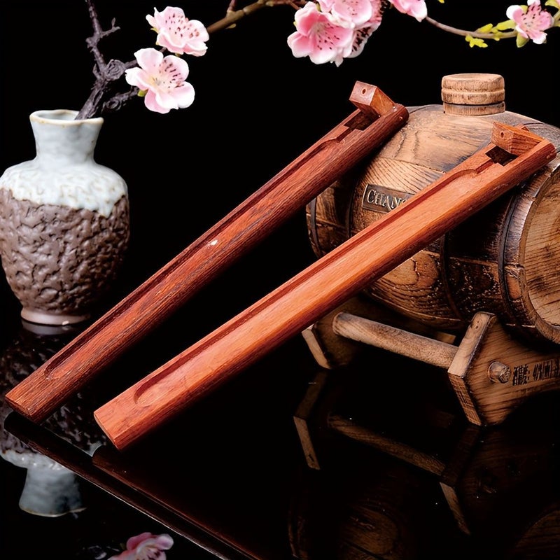2 Pcs Wooden Incense Stick Holder With Adjustable Angle And Ash Catcher - Image 2