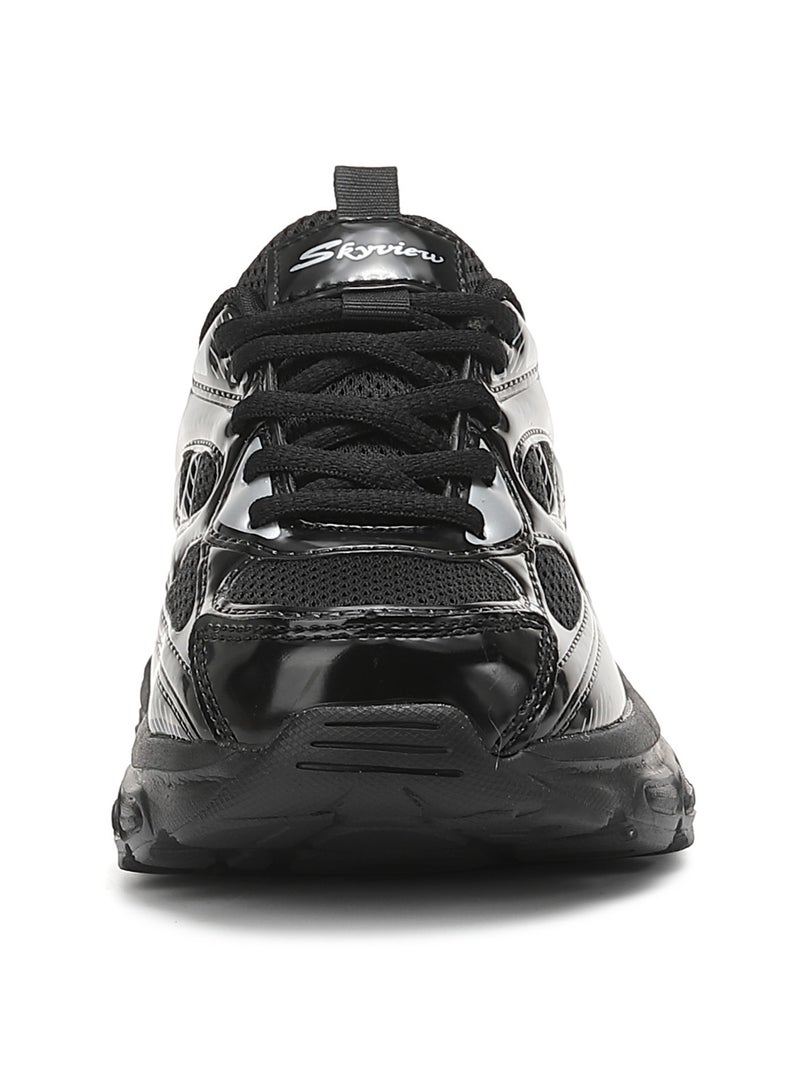 Sky View Boys and Girls Shoes Tennis Running Shoes Lace-up Unisex Kids Sneakers Lightweight Breathable Walking Shoes Matte Fashion Sports Shoes For Children's - Image 3