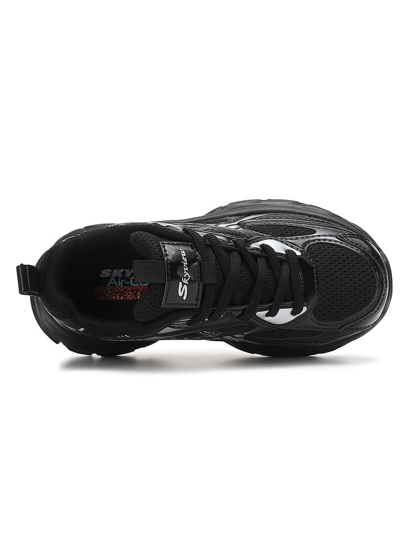 Sky View Boys and Girls Shoes Tennis Running Shoes Lace-up Unisex Kids Sneakers Lightweight Breathable Walking Shoes Matte Fashion Sports Shoes For Children's - Image 5