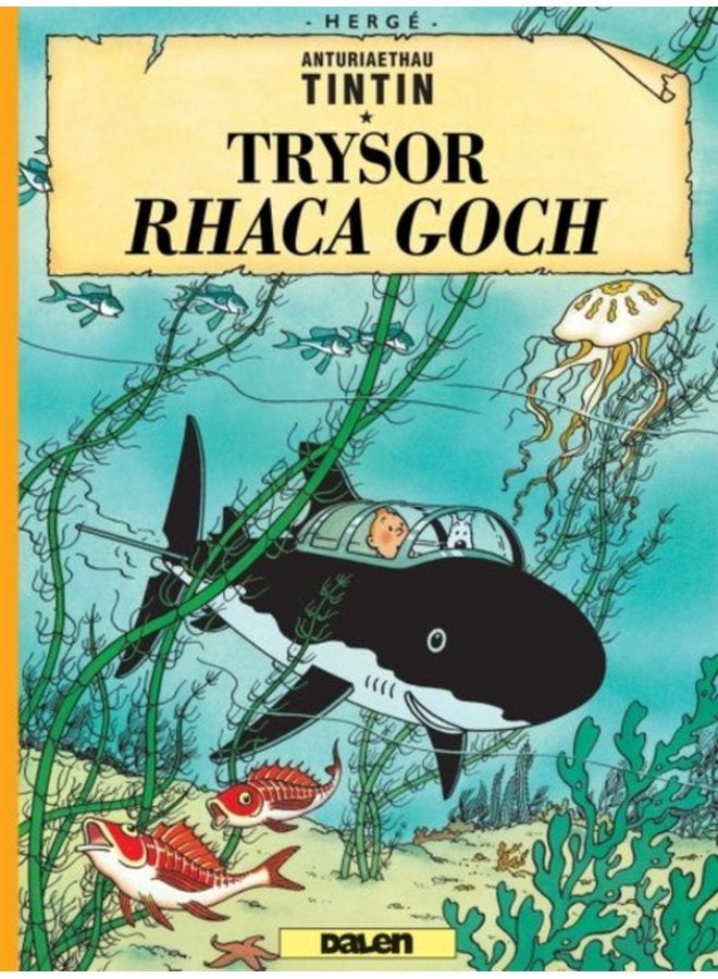 Cyfres Anturiaethau Tintin Trysor Rhaca Goch - Paperback