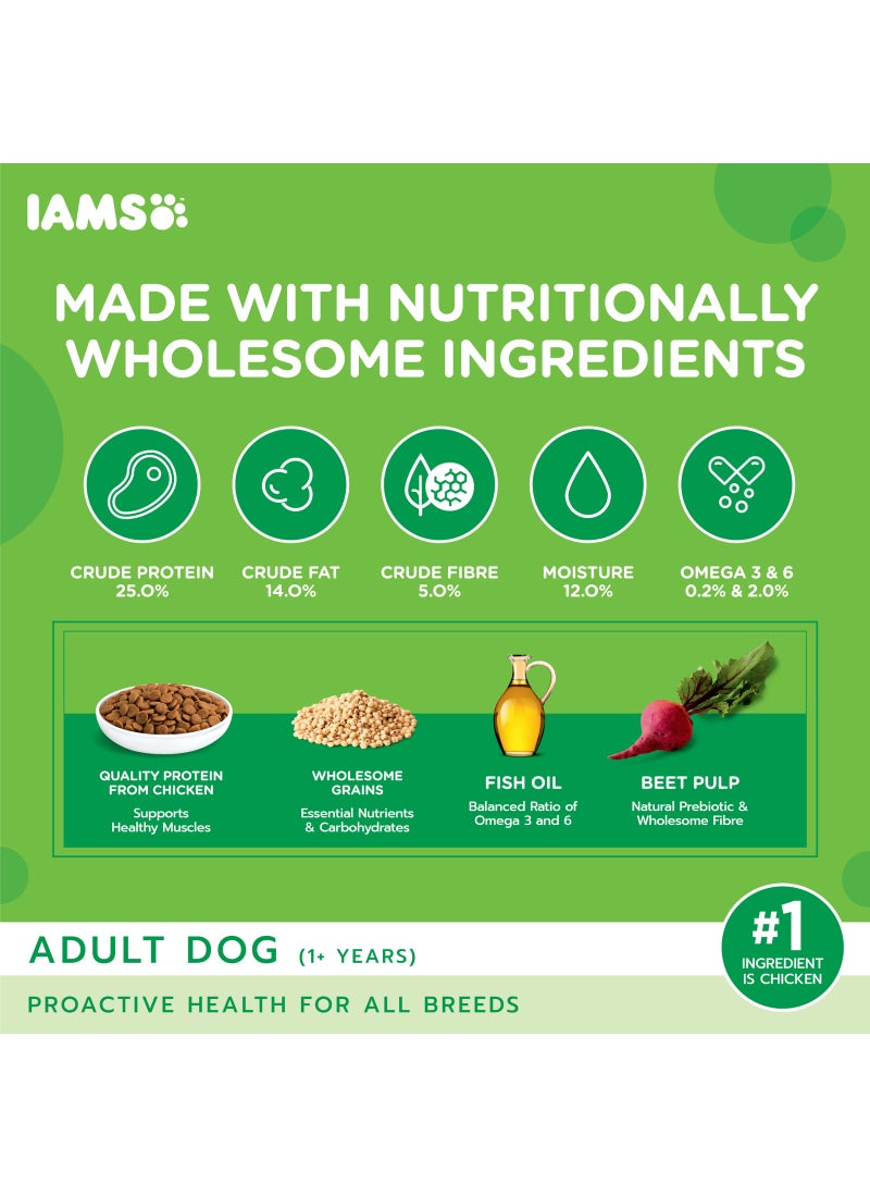 Iams Dog Food Proactive Health Adult Small Breed Dry Dog Food 1.5kg - Image 4