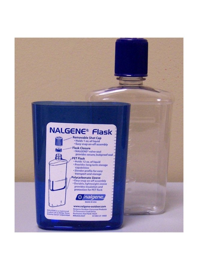 Nalgene 12oz Flask Water Bottle (Blue) - Image 2