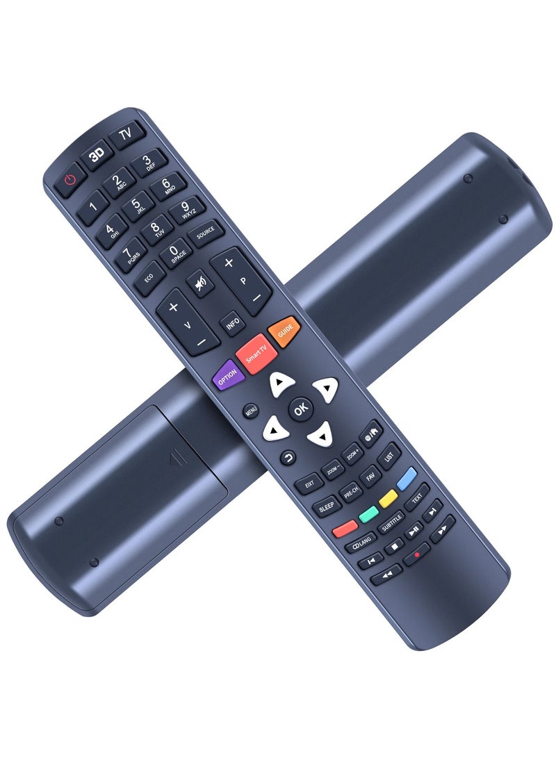 تي في جهاز التحكم عن بعد RM-L1330 للتلفزيون العالمي (الافتراضي RC311FMI1 RC311FMI3) متوافق مع تلفزيون TCL LED/LCD/HD/Smart. - Image 2