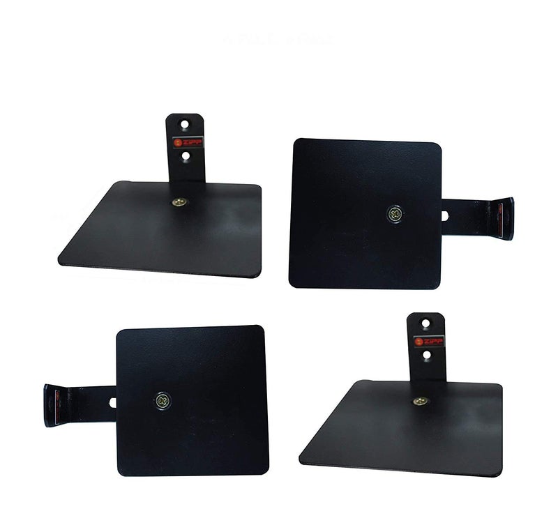 ZIPP Book Shelf Speaker Wall Mount Stand, 4-inch - Set of 4 - Image 1
