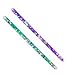 STAR MAGIC Glitter Wand Magic Wonder Wand Tube for Kids Two 11 Halloween Costume Accessory Princess Fairy Wizard Pretend Play Purple Green - Image 2