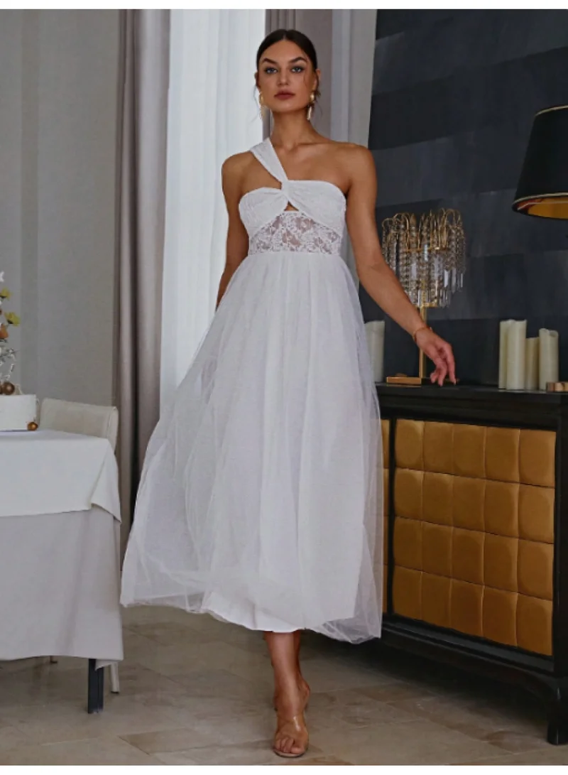 SIMPLEE Women's Summer Elegant DressLight & Comfortable Lightweight Cotton Blend Perfect for Outings
