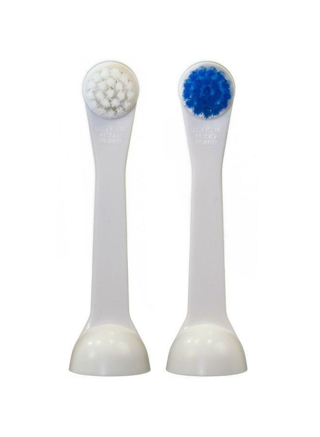 Cybersonic Classic Compact Replacement Brush Heads, 8 Pack, Compatible With All Cybersonic Electric Toothbrushes - Image 2