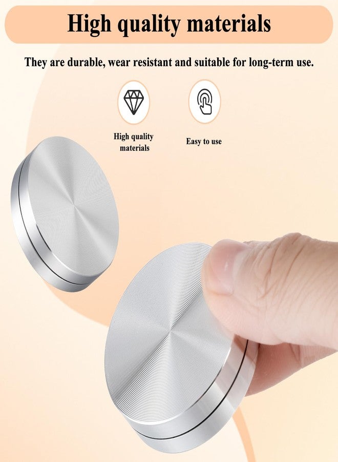 Sliverdew 3 Pack Ceramic Clay Pottery Throwing Trimming Spinner Tool, 30mm/38mm/45mm Clay Spinner for Pottery, Clay Ceramic Rotary Ceramics Tools for Potters and Clay Artists - Image 3