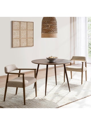 Ketin 4 Seater Dining Table Round - Walnut - pzsku/Z9AB2BDB71D7FFAA3E841Z/45/_/1726221963/47ff01ca-5e72-49ac-80f6-58caeb85c9d5