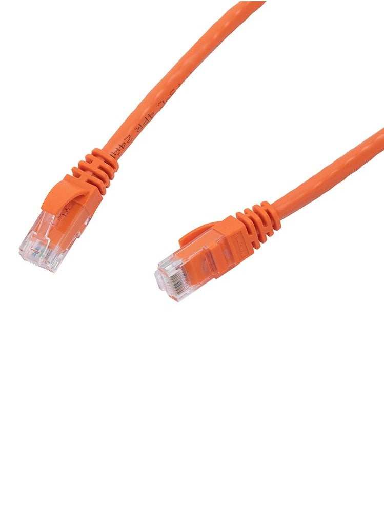 جي كابل شبكة Cat6 1 متر برتقالي  - Image 2