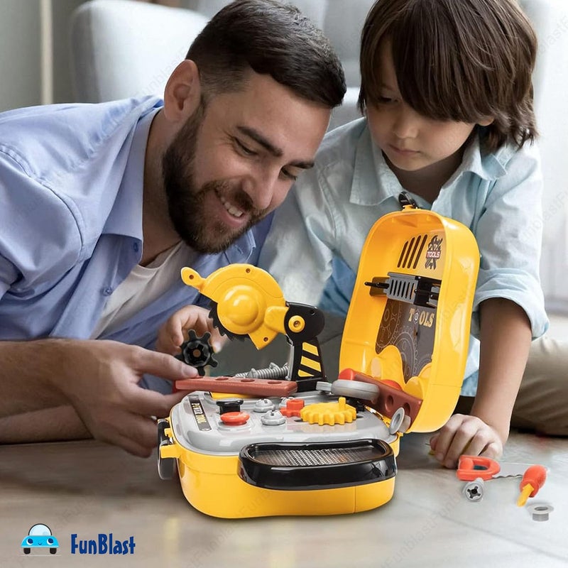 FunBlast Tool Set Toys for Kids, (Set of 31 Pcs) Pretend Playset, Role Play Engineer Workshop Tool Kit-Multicolor - Image 3