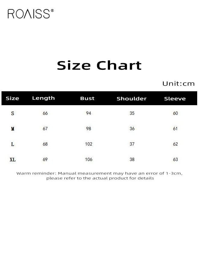 رويس بلوزة نسائية كبيرة الحجم بغطاء رأس مع قلب أحمر، بلوفر مريح بأكمام طويلة مع غطاء رأس برباط، قماش مطاطي متوسط لملابس الشارع غير الرسمية في الخريف والشتاء - Image 5