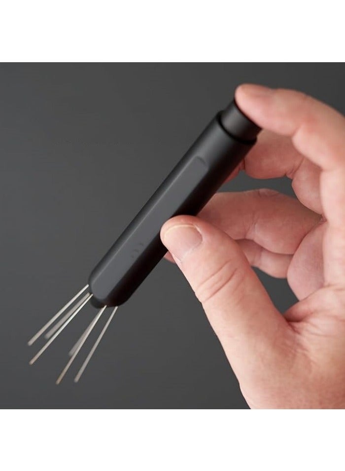 Distribution Tool - Stirrer Tool For Barista-Grade Precision Brewing - Tamper With Retractable Needles - Coffee & Espresso Machine Parts & Accessories - Image 4