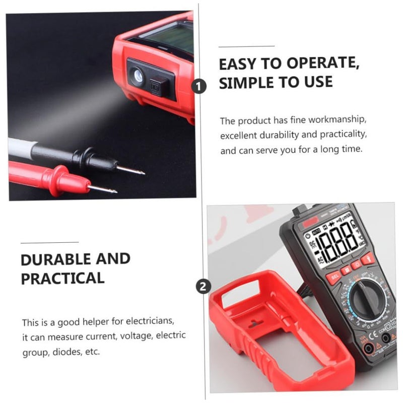 Digital Multimeter Portable AC DC Voltage Tester Home Electrical Repair Tool - Image 4