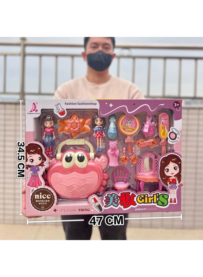 Children And Girls Toys Simulation Kitchen Play House Toys Suit Educational Toys Training Institutions Renewal Gifts-Specifications:6694 Sugar Water Shop Handmade Set 【big Gift Box】 - Image 4