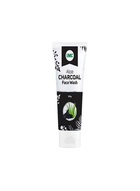Aloe Charcoal Face Wash Enriched With Ghritkumari Tulsi Ext Turmeric Ext Reetha (100G )