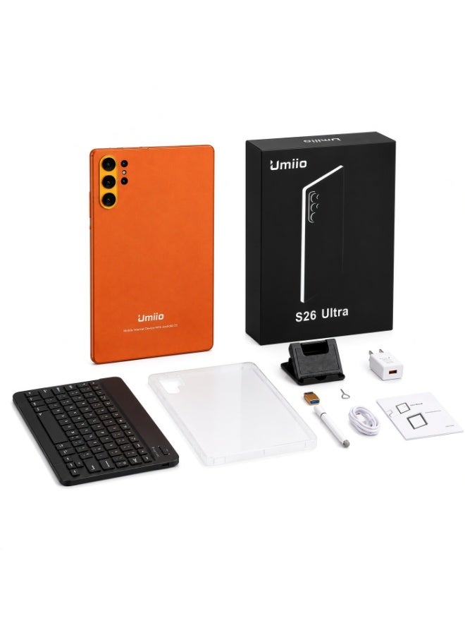 Umiio S26 Ultra 10.1 Inch Android 15 Tablet, 16GB RAM, 1TB ROM, 8000mAh Battery, Dual Camera, Large HD Display, WiFi Tablet for Work, Study, Streaming & Entertainment - Image 1