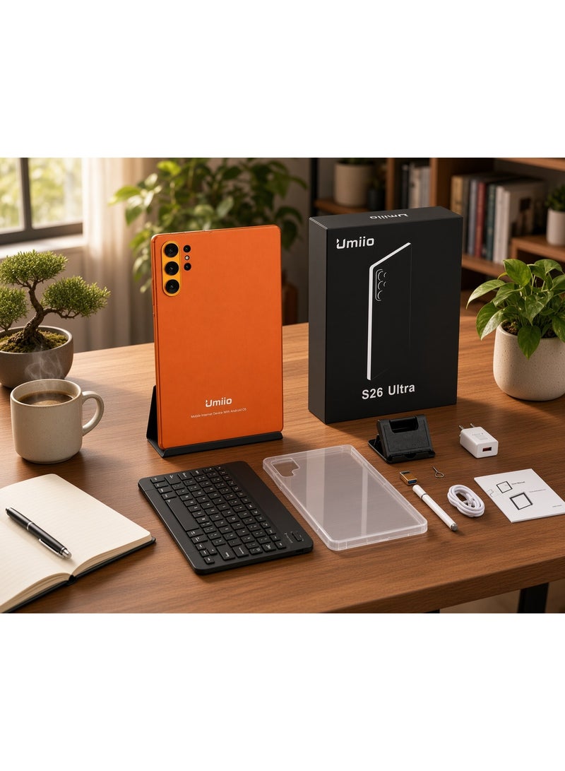 Umiio S26 Ultra 10.1 Inch Android 15 Tablet, 16GB RAM, 1TB ROM, 8000mAh Battery, Dual Camera, Large HD Display, WiFi Tablet for Work, Study, Streaming & Entertainment - Image 5